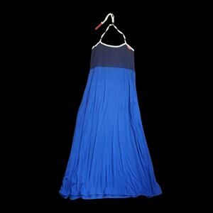 The Undress by Racerette First Edition Blue Maxi Sundress Dress, Size Small